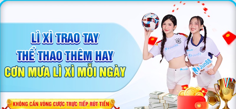 Nhận thưởng Jun88